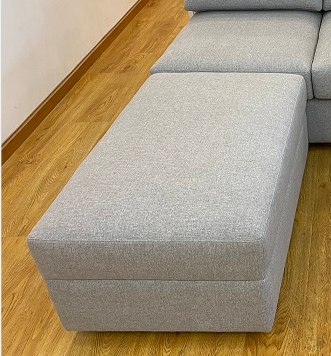 Niestandardowa nowoczesna aksamitna sofa do salonu z ramą z litego drewna 0