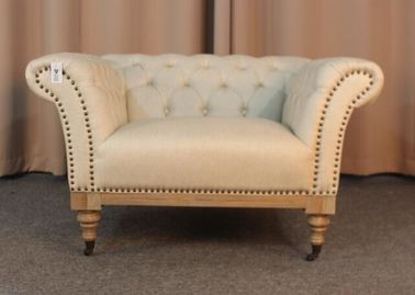 kupować Kanapy do salonu w stylu europejskim, antyczna, kruszona aksamitna sofa z drewna dębowego produkcja online