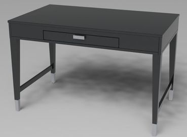 kupować PU Finish Hotelowe biurko 1 szuflada z nogami z litego drewna, płyta MDF produkcja online