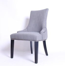 kupować Tufted Fabric Niestandardowe komercyjne krzesła do jadalni z wysokim oparciem Elegancki wygląd produkcja online