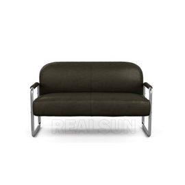 kupować Skórzana sofa do salonu Chesterfield, rozkładana sofa ze stali nierdzewnej produkcja online