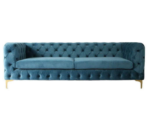 kupować 220 * 85 * 75 cm Europejski nowoczesny zestaw sof Chesterfield produkcja online