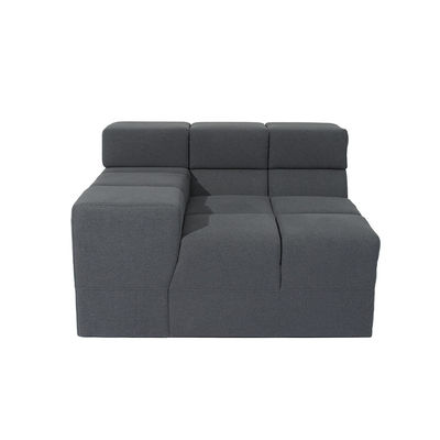 kupować Nordic Linen Filled Velvet Grey Fabric Sofa modułowa do salonu produkcja online