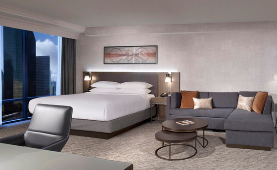 kupować Hotelowa sypialnia 4-gwiazdkowy drewniany zestaw mebli hotelowych produkcja online