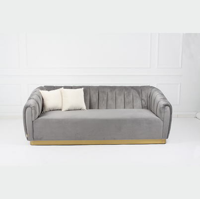 kupować Salon Wypoczynek Aksamitna Długa Sofa Amerykański Styl Nowoczesny produkcja online