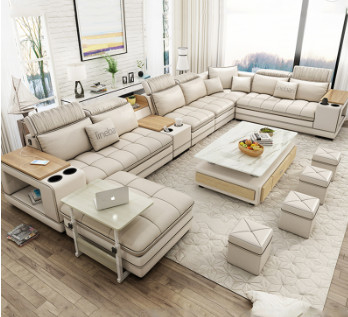 kupować Sekcje Tkanina 7 osobowa Sofa do salonu Wielofunkcyjna produkcja online