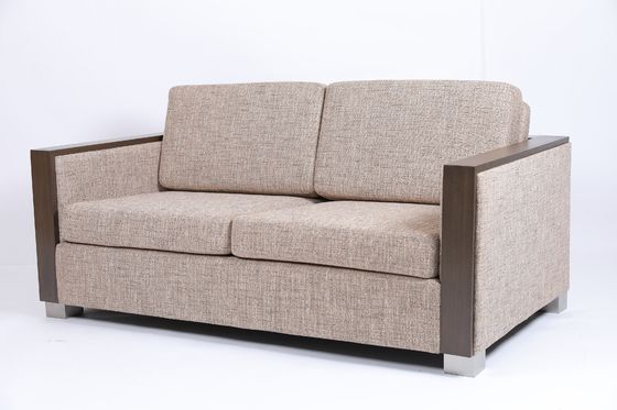 Dobra cena. Dostosowana Sofa do salonu Loveseats Czesanie Drewniana rama Tkanina w Internecie