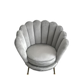 Dobra cena. Sofa aksamitna na imprezę weselną, szara aksamitna sofa tapicerowana z nogami ze stali nierdzewnej w Internecie