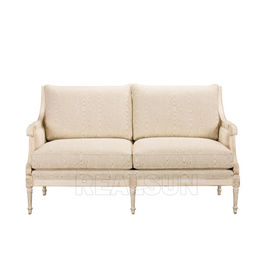 Dobra cena. Antyczny narożnik Loveseat francuski narożnik drewniana sofa zestaw mebli do domu kanapa w Internecie