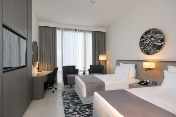 Dobra cena. Zestaw mebli hotelowych ze skóry PU OEM Dostępny w nowoczesnym stylu 5 gwiazdek w Internecie