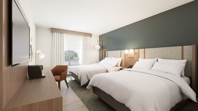 Zestawy mebli do sypialni z zagłówkiem Inn Express Hotel hotelowy 2