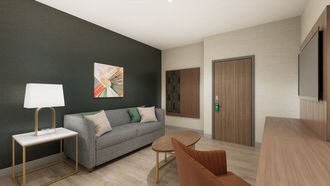Zestawy mebli do sypialni z zagłówkiem Inn Express Hotel hotelowy 1