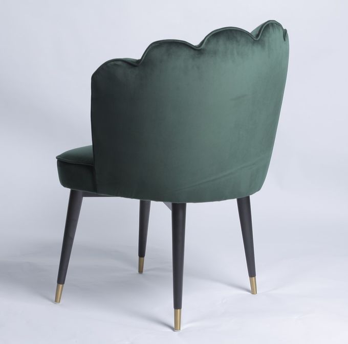 S49cm D 47cm W82cm Nordic Velvet Nowoczesne krzesło do jadalni 4