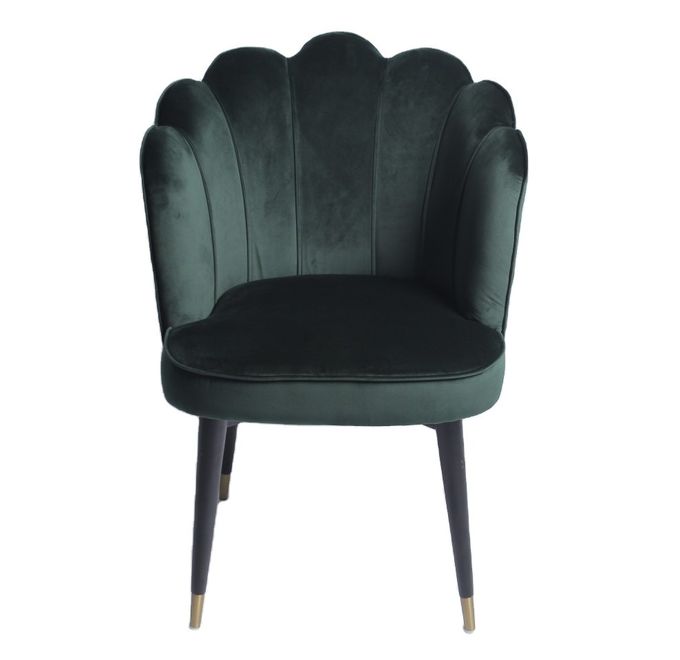 S49cm D 47cm W82cm Nordic Velvet Nowoczesne krzesło do jadalni 3