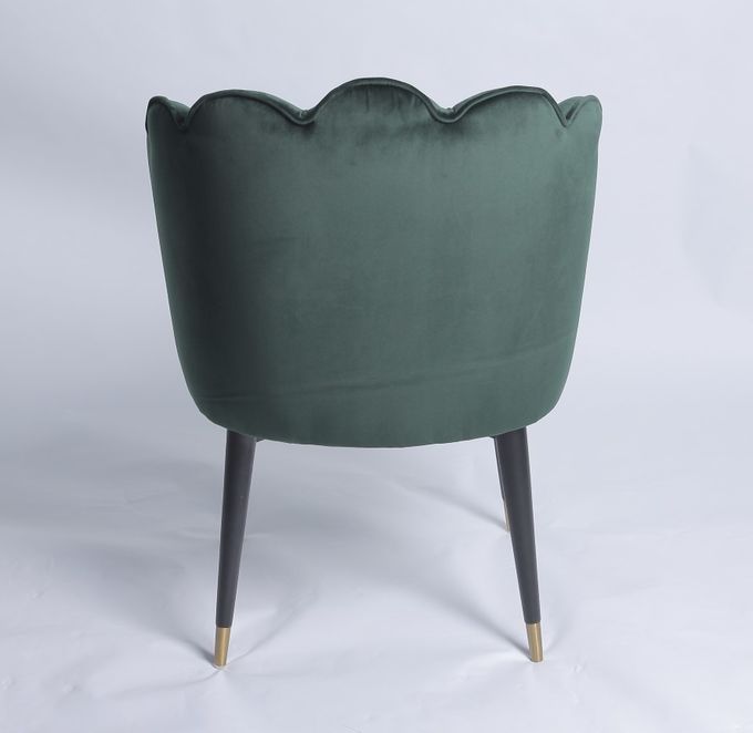 S49cm D 47cm W82cm Nordic Velvet Nowoczesne krzesło do jadalni 1